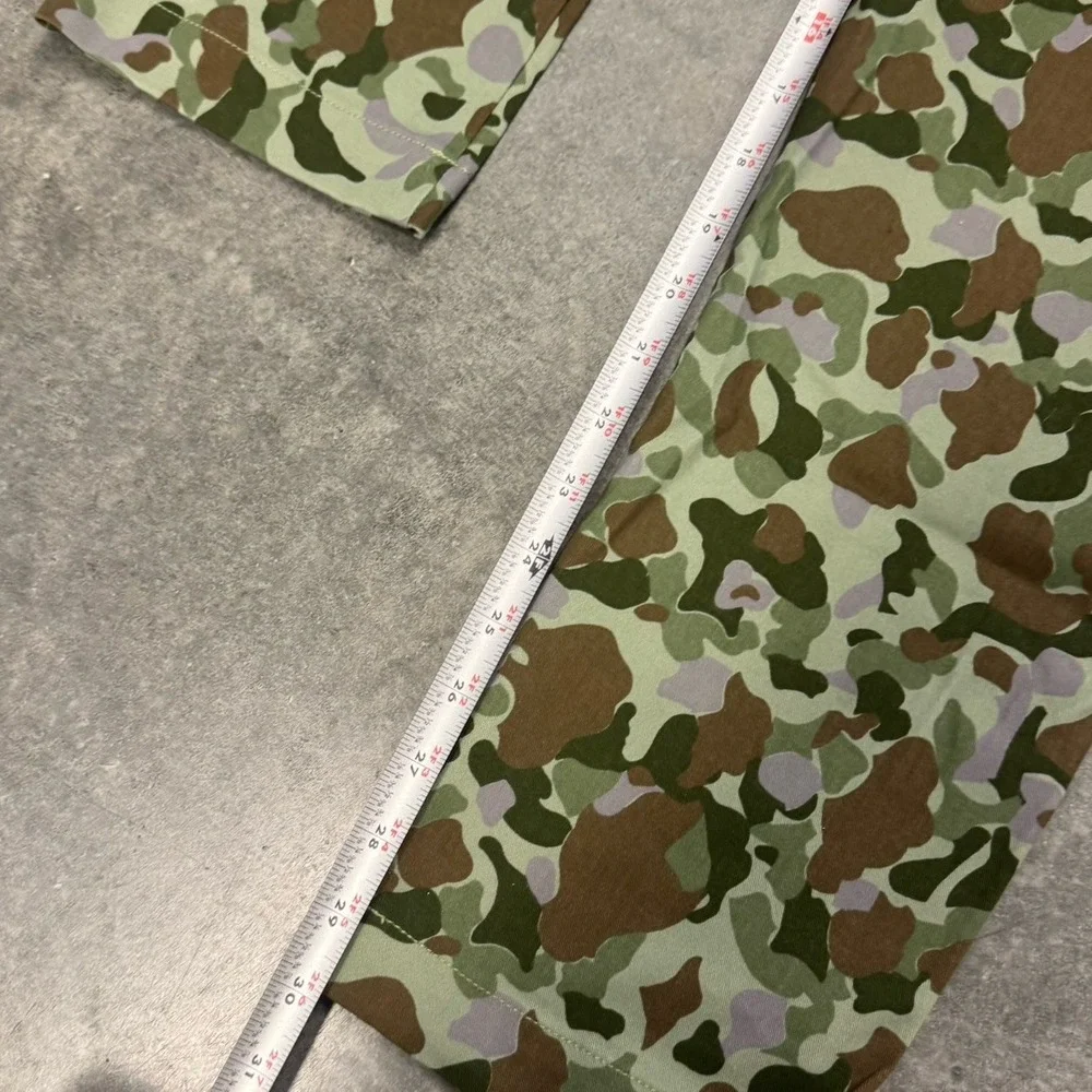 Avirex Pants Mens 30x30 Camouflage Cargo Pockets Frog Print Fly Pants